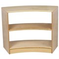 Childcraft Outside Space Shaper, 3 Shelves, 36-3/4 x 14-1/4 x 30 Inches 1464011